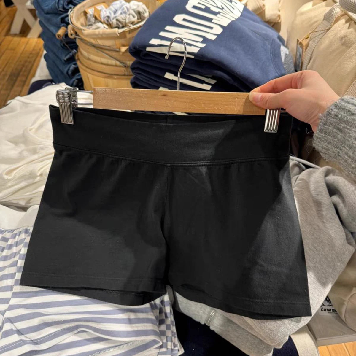 Gray Simple Sweatshort Woman Summer High Waist Slim Straight Short Pants Casual Vintage Sport Box Pants Y2k Baisc Bottom Clothes