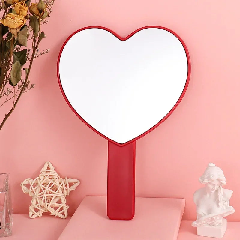 Portable LED Light Makeup Mirror Vanity lights Compact Make Up Pocket mirrors Vanity Cosmetic hand folding led Mirror lamp