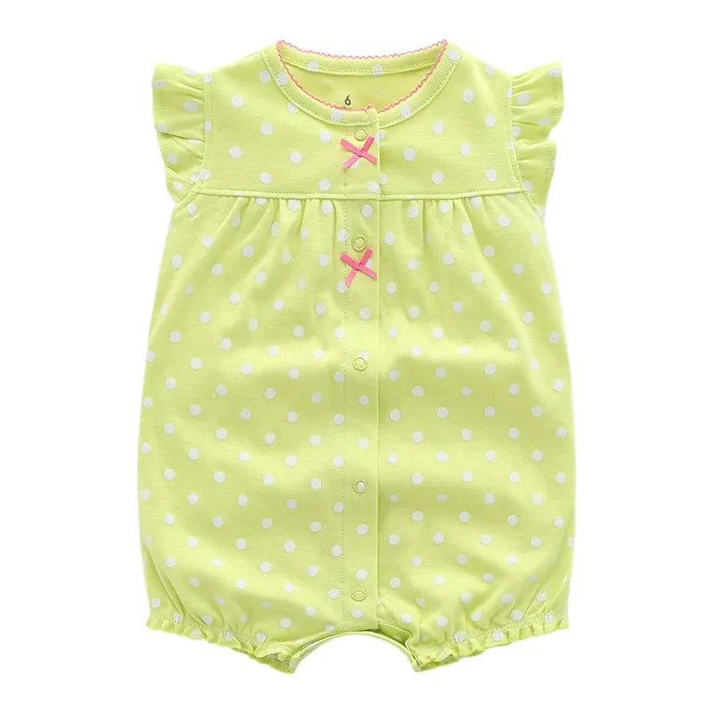 Summer brands Newborn Baby Rompers Short Sleeve