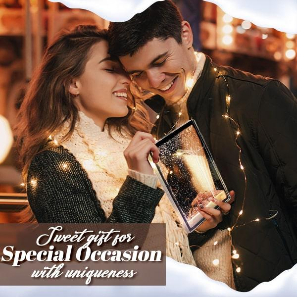 Snowy Street Scene Night Light DIY Set