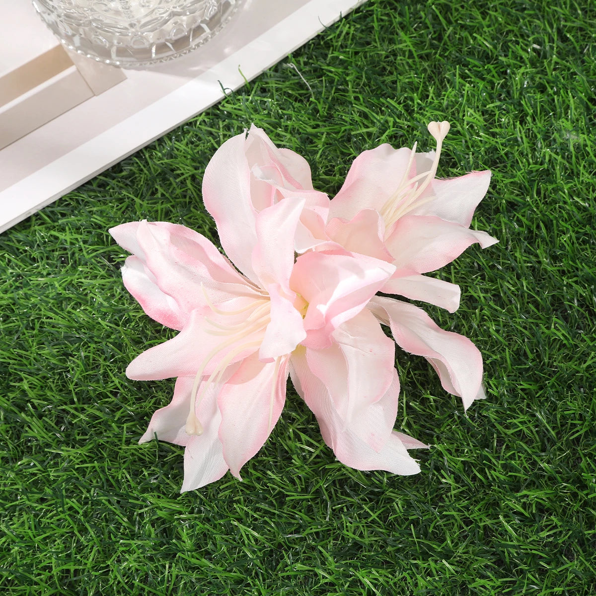 AWAYTR Hawaiian Flower Hair Clip For Women Girls Romantic Bohemian Flower Side Bangs Clip BB Hair Clips Hair Accessories