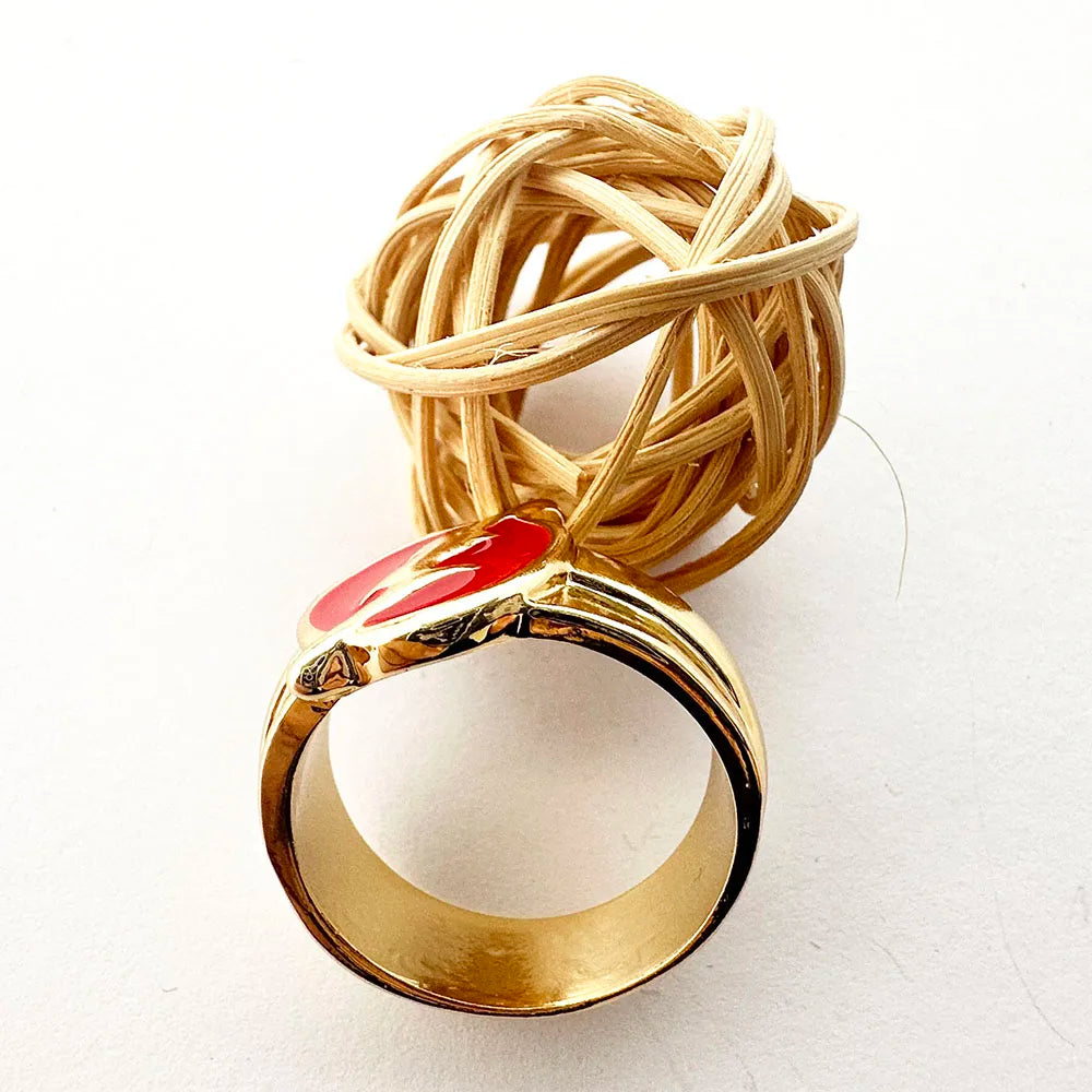 JYYH Superhero Flash Ring Lightening Metal Jewelry Exclusive Design Available for Wholesale