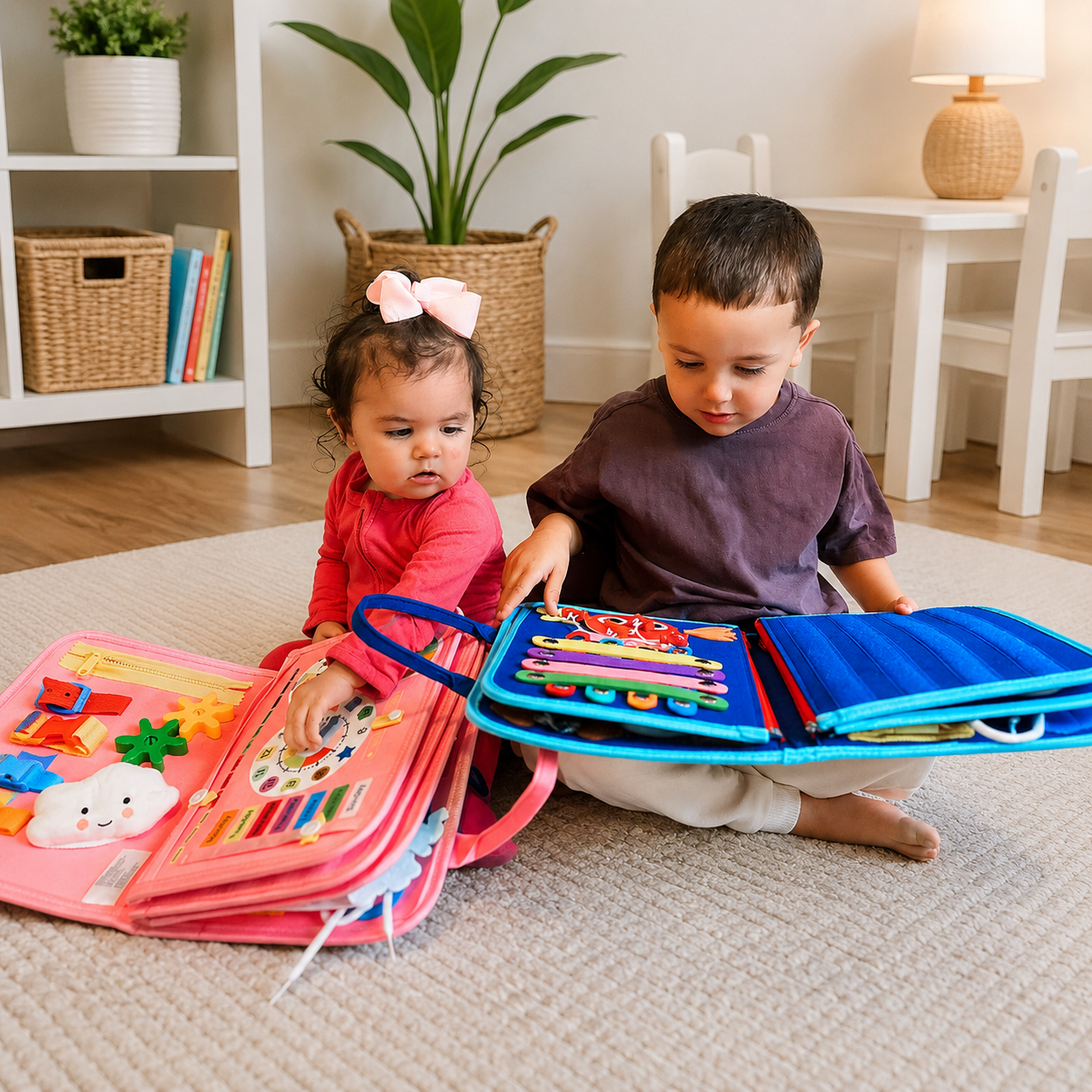 Montessori Busy Board For Children