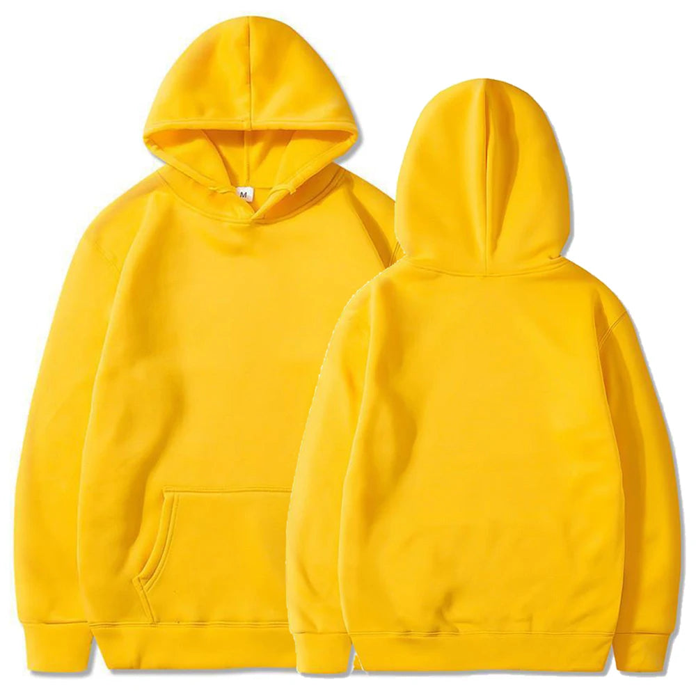 Fashion Casual Fleece Hoodies Men Wholesale Plain White Pullover Hoodie Unisex Cheap Sweatshirt With Hood Polerones Para Hombre