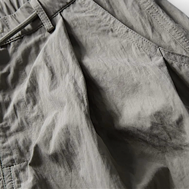 Crinkle hiking joggers