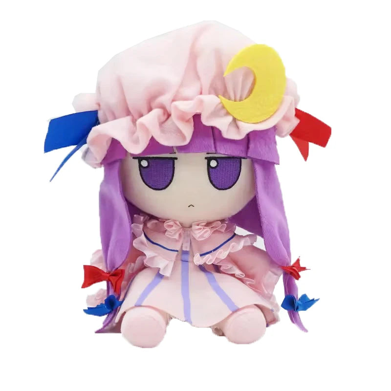 Yorigami Shion Fumo Plush Toy TouHou Project 20cm Sitting Soft Doll Kawaii Plushie Figurine Kids Fans Birthday Christmas Gifts