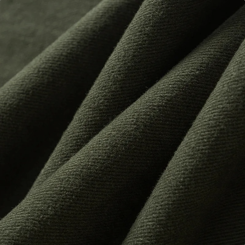 Web belt elastic waist pant with detachable pocket