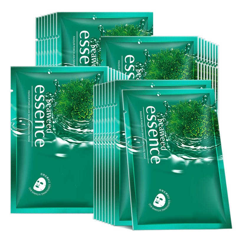 Stick seaweed moisturizing aloe mask hydration hyaluronic acid whitening patch mask