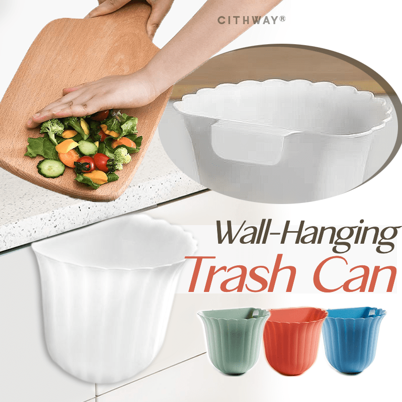 Cithway® Multipurpose Wall-Hanging Trash Can
