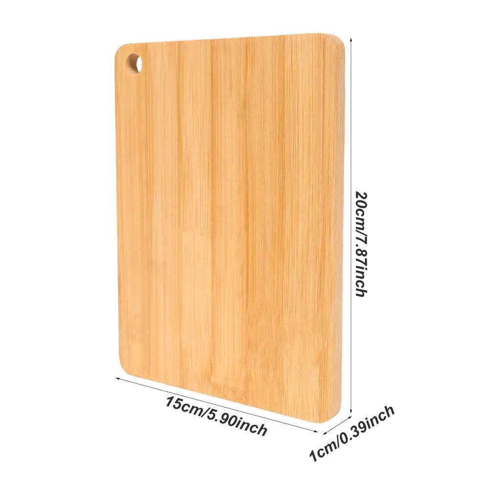 Wooden Cutting Board Household double-sided bamboo chopping board Oil And Wax Applicator For Butcher Blocks Cutlery