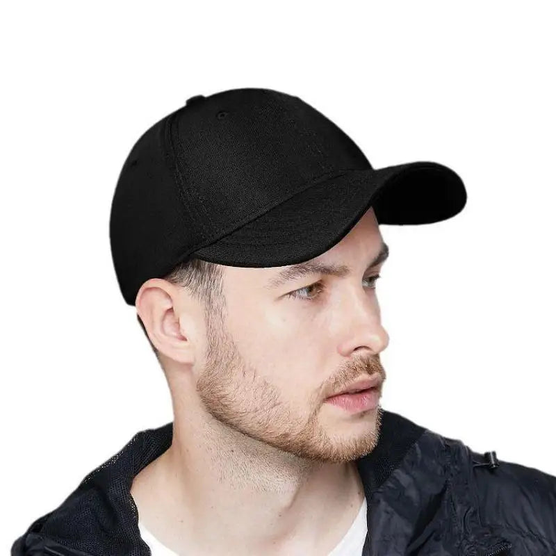 Baseball Cap Women Solid Color Cotton Black Snapback Dad Hat Men Outdoor Casual Casquette Gorro Hip Hop Sport Cap Bone Male