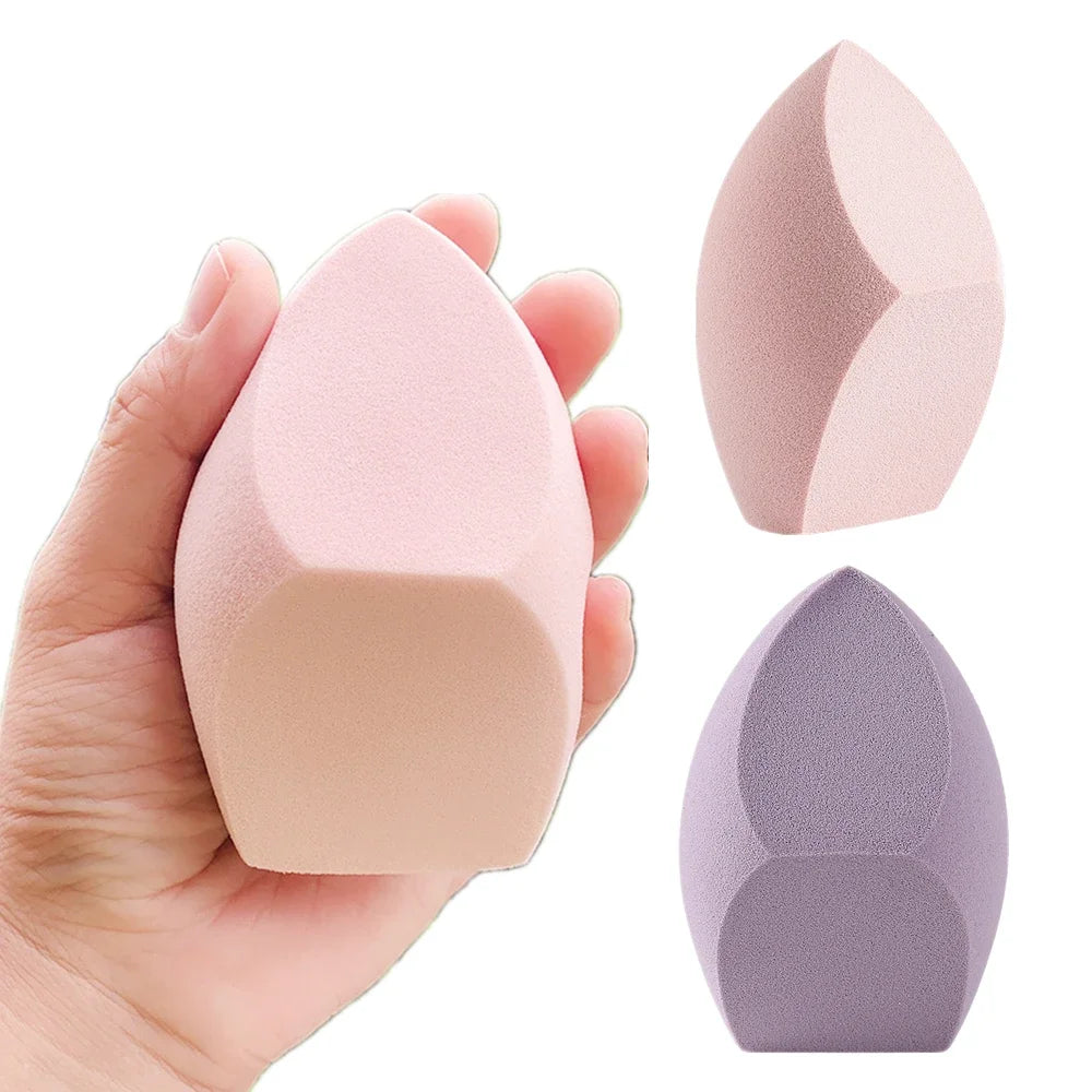 Big Makeup Sponge Foundation Powder Smooth Cosmetic Puff Cut Shape Concealer BB Cream Face Liquid Cosmetics Make Up Blender Tool