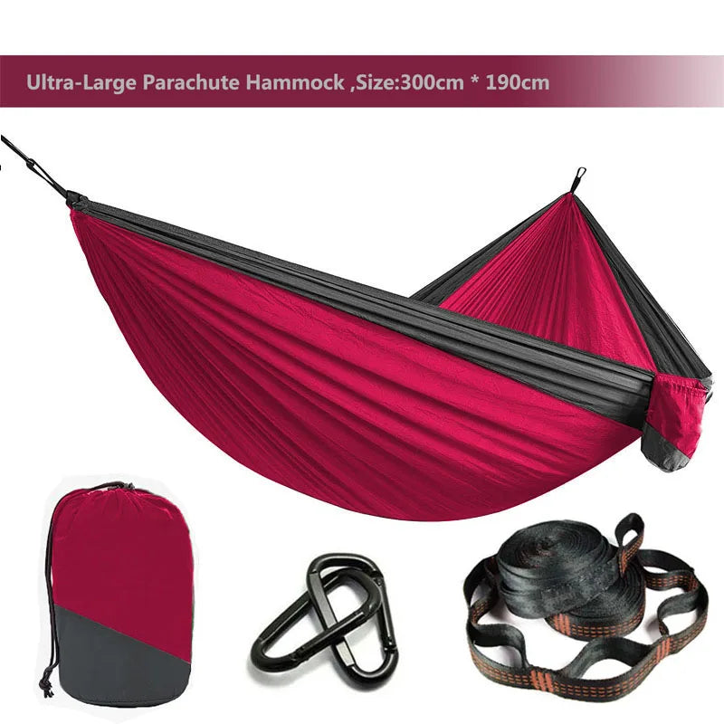 Solid Color Parachute Hammock