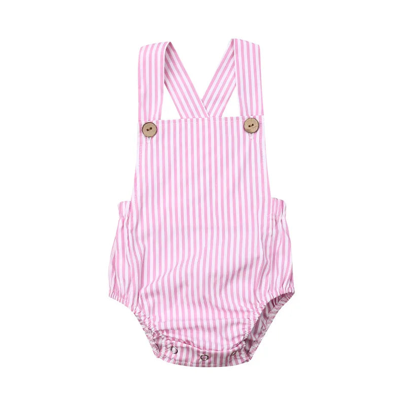 0-3Y Newborn Kids Bodysuit Baby Boy Girl Clothes Jumpsuit Sunsuit Outfits Soild Children's Clothes Baby Summer Clothing