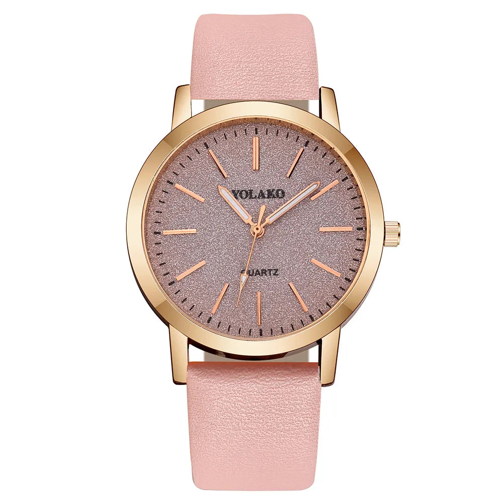 Women's Watches Brand Luxury Fashion Ladies Watch Leather Watch Women Female Quartz Wristwatches Montre Femme