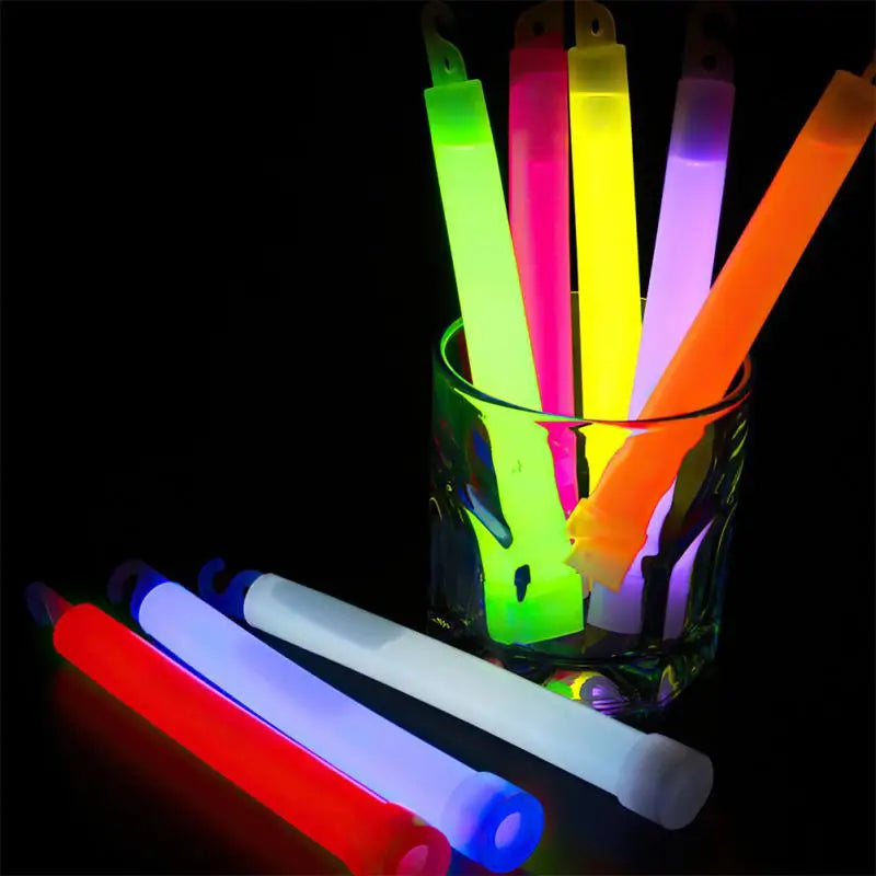 Kit de supervivencia de 6 pulgadas Militar Glow Light Sticks