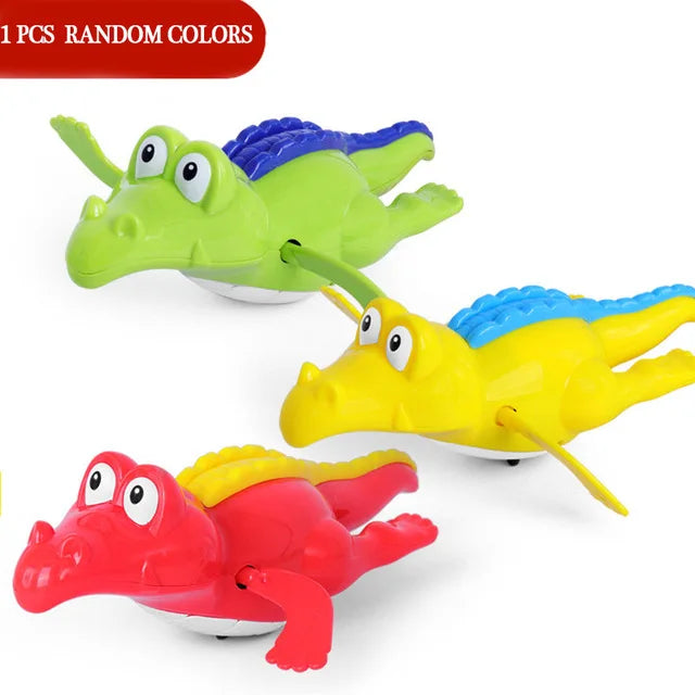 Single Sale Cute Cartoon Animal Tortoise Classic Baby Water Toy Infant Swim Turtle Wound-up Chain Clockwork Kids Beach Bath Toys