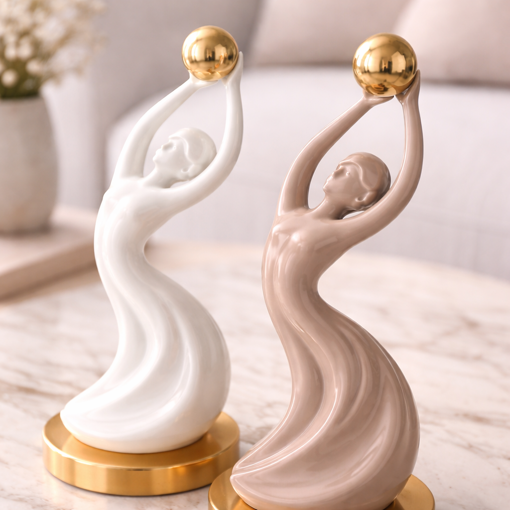 Subtle Elegance Ceramic Figurine