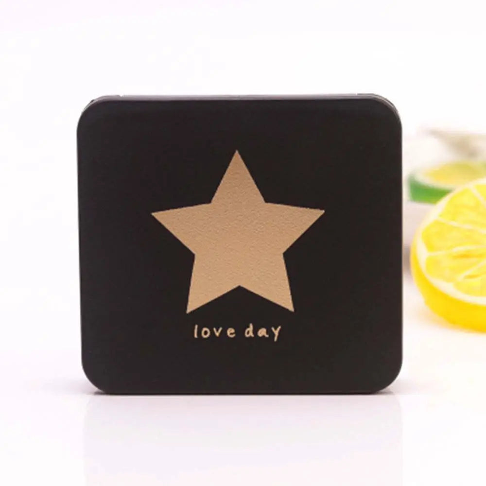 Hand Mirrors Gift Dressing Mirror Pocket Cosmetic Mirror Foldable Vanity Mirror Double-sided Compact Mirror Mini Makeup Mirror