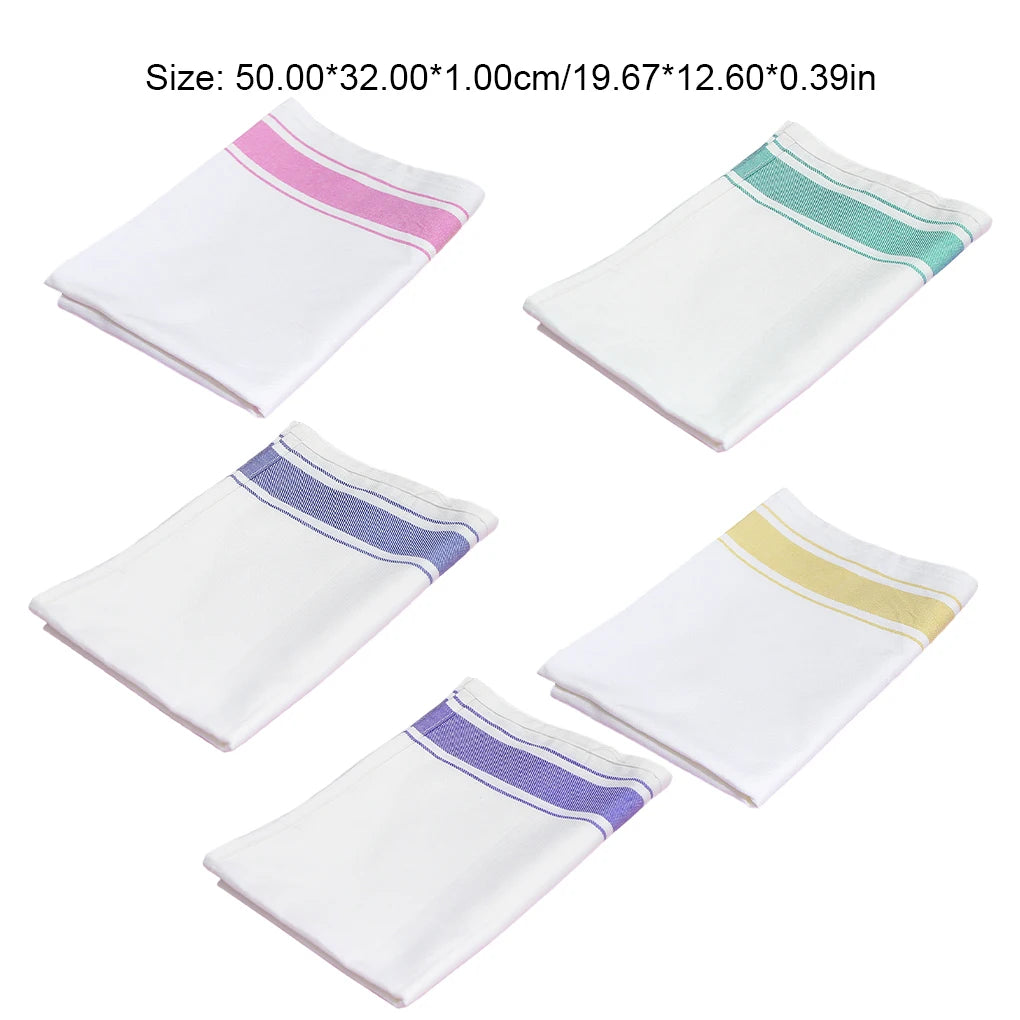 5Pcs Scouring Cloth Cleaning Cloths Towels Reusable Kitchen Washing