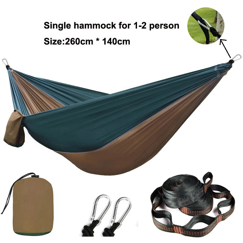 Solid Color Parachute Hammock