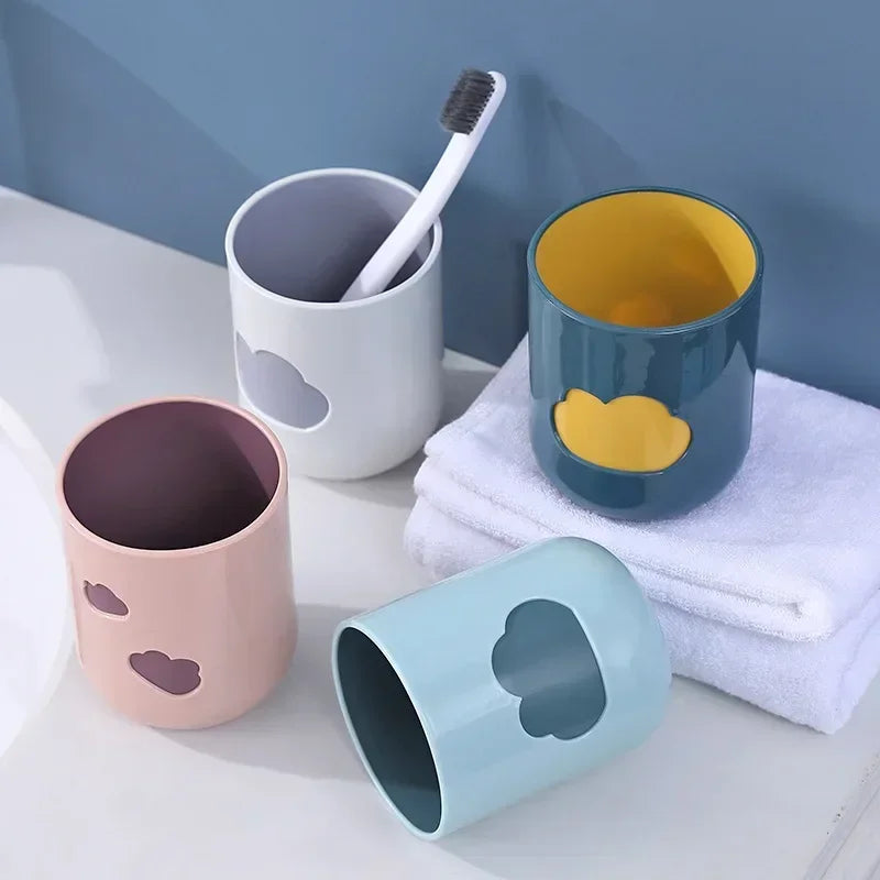 Cartoon Cloud Simple Brush Teeth Gargle Cup Nordic Couple Toothbrush Cup Household Wash Cup