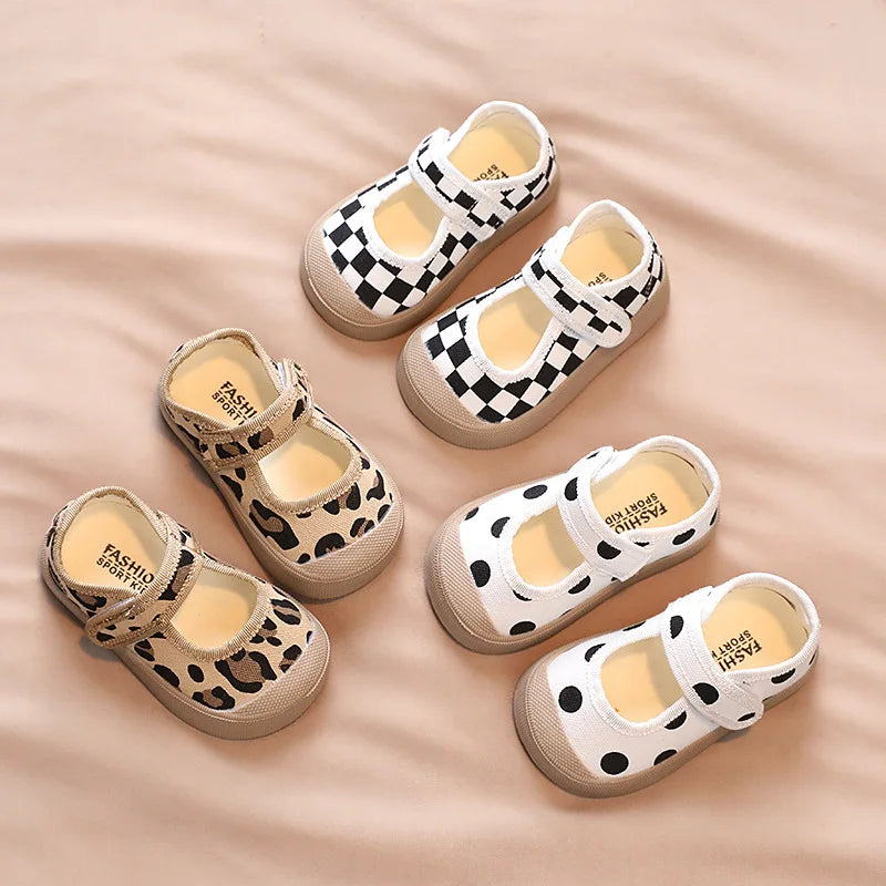Summer Spring Autumn Baby Shoes  Soft Bottom Canvas Women's Shoes Little Kids' Cloth Shoes Toddler Shoes Men'sBoard Shoes