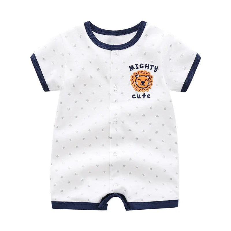 Summer brands Newborn Baby Rompers Short Sleeve