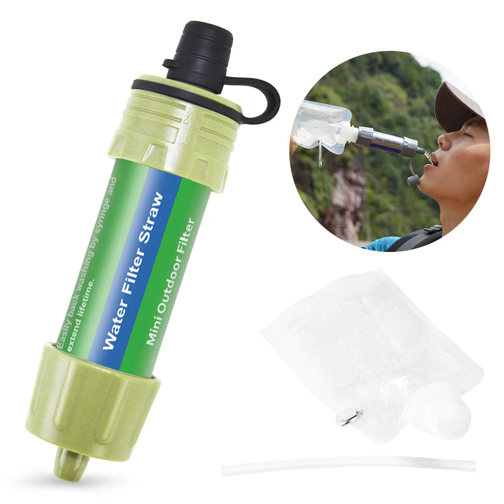 Outdoor Water Filter System 5000 Liters Water Filtration Straw