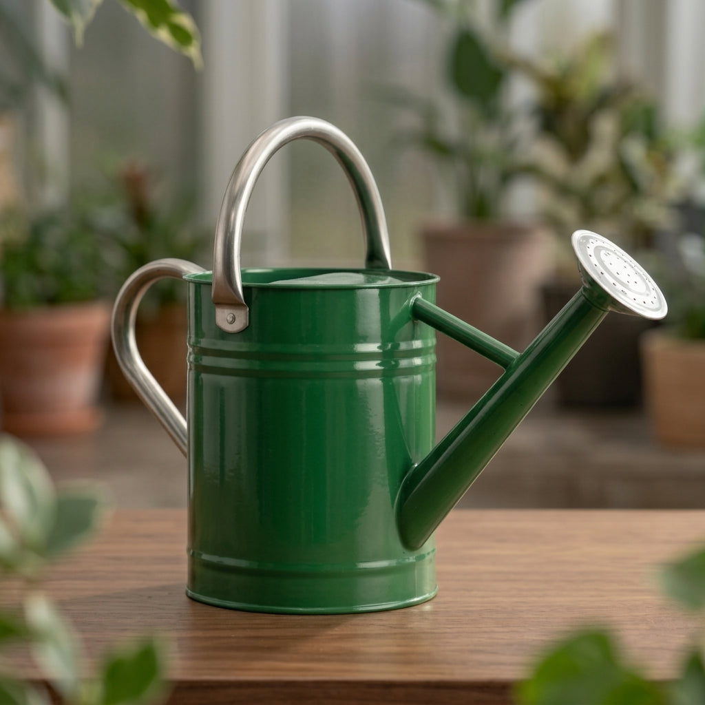 Vintage Galvanized Steel Watering Can