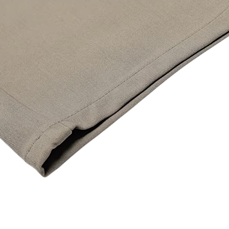 Belted wide leg trouser with elastic back