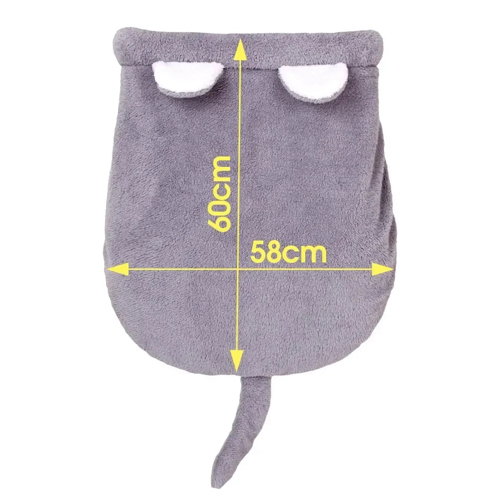 Cat Dog Bed Four Colors Sleeping Bag Warm Comfortable Puppy Winter Nest Cushion Mat Shape Cute Suitable For Small Medium Pet