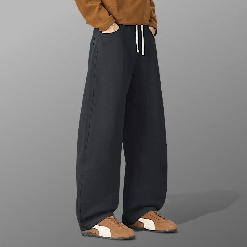 Barrel leg sweat pant