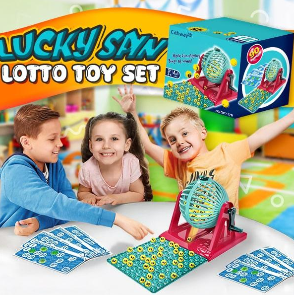 Lucky Spin Bingo Game Toy Set
