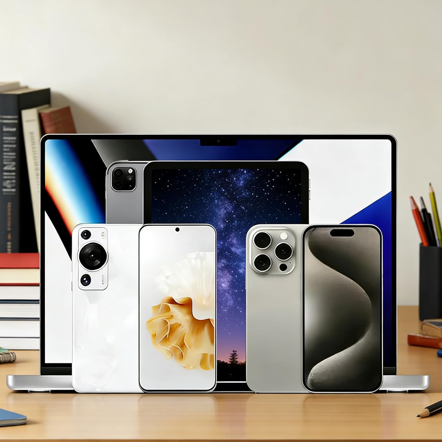 2026 New Sideways Phone Charger, 240w Fast Charging Stand Data Cable with Bendphone Accessories 5 FT with Type C Multi-Angle Adjustable Stand, for Smartphones Tablets Laptops