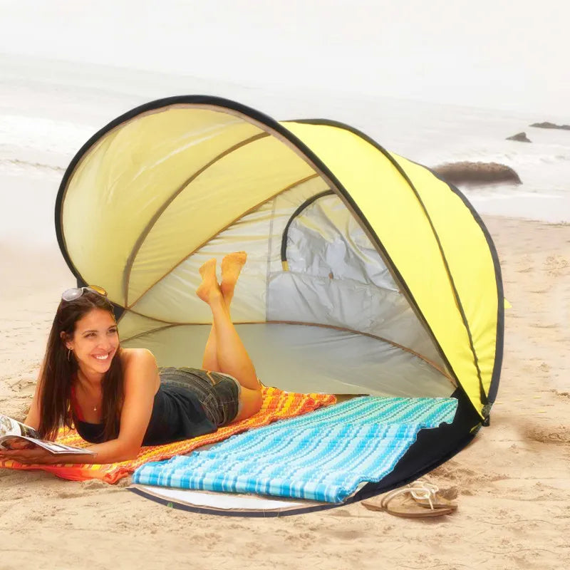 2-3 People Speed Open Quick Portable Simple Shade Sun Tent