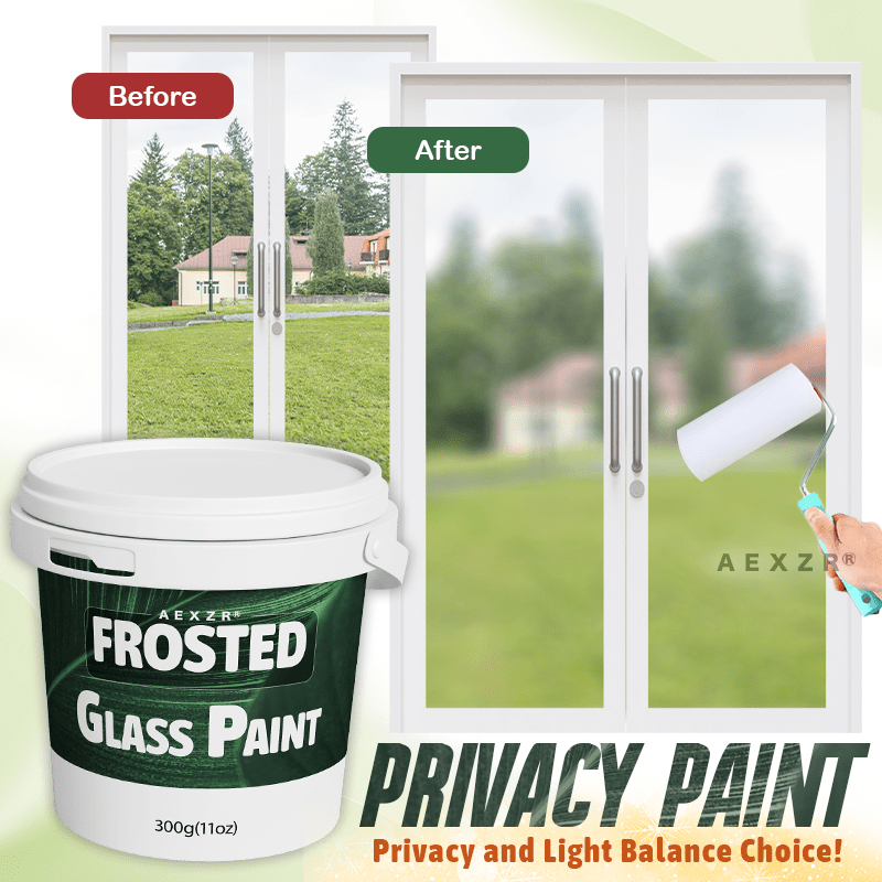 Aexzr® Privacy Paint Frosted Glass Paint
