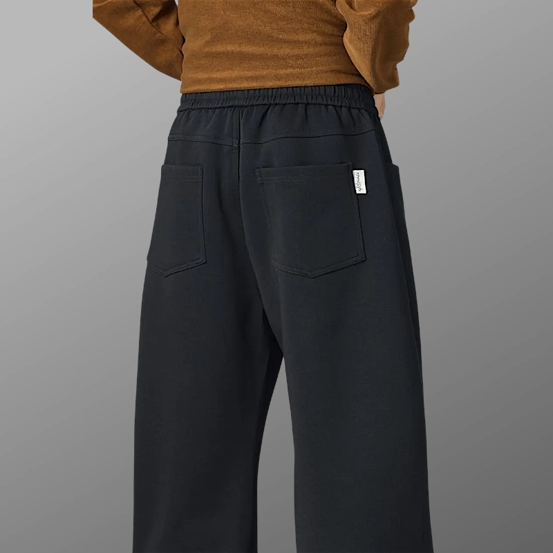 Barrel leg sweat pant