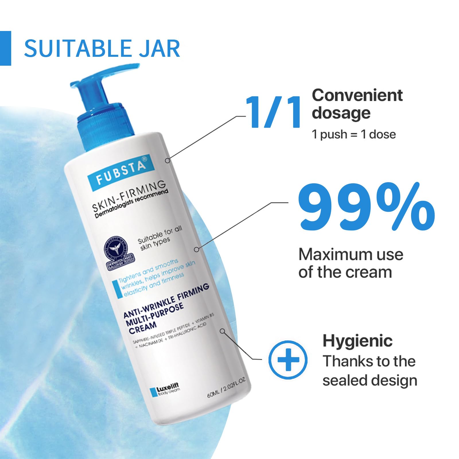 Fubsta Ultra Firming & Revitalizing Cream, Skin Firming Cream - Renew Skin Firmness