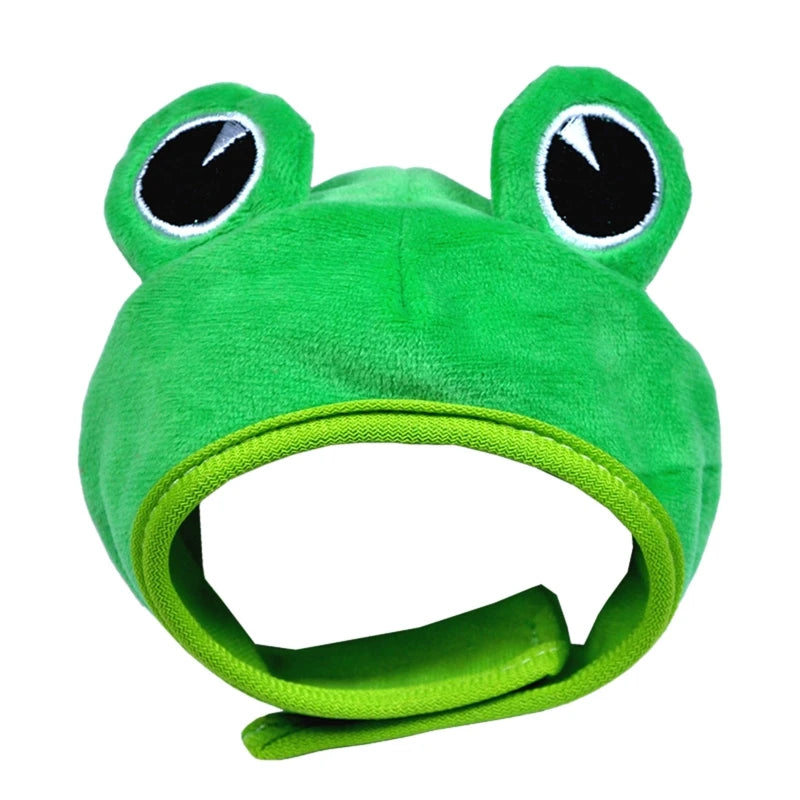 Pet Plush Hat Cute Cartoon Frog Lobster Crab Cloud Shape Soft Comfortable Costume Accessories Safe Materials