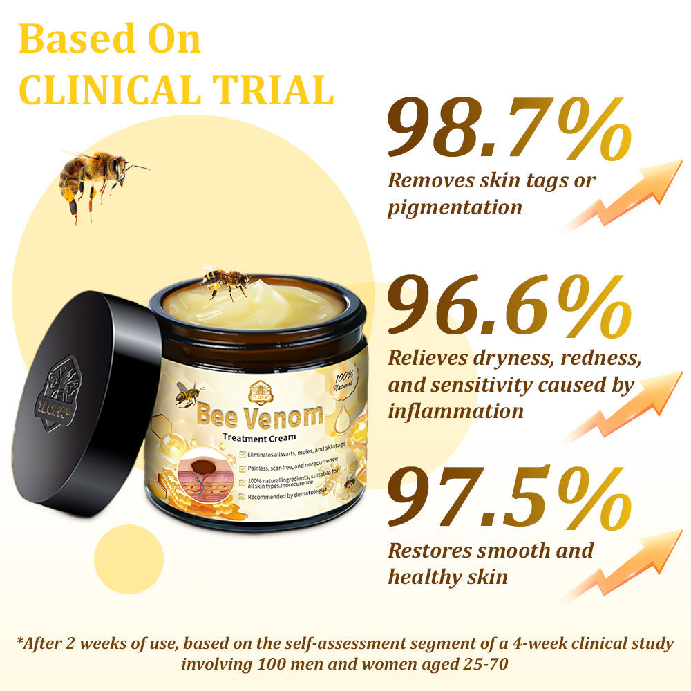 Official Store: TLOPA® Bee Venom Skin Treatment Cream👨‍⚕️British Association of Dermatologists (BAD) Approved⛄🎉