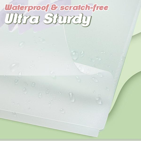 Double-Bar Rotating Clip File Folder