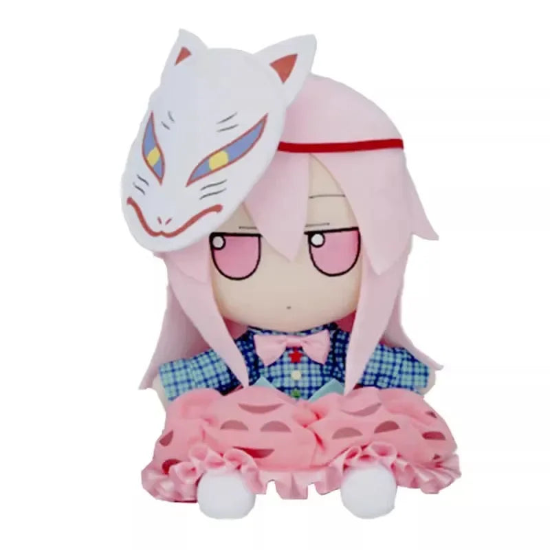 Yorigami Shion Fumo Plush Toy TouHou Project 20cm Sitting Soft Doll Kawaii Plushie Figurine Kids Fans Birthday Christmas Gifts