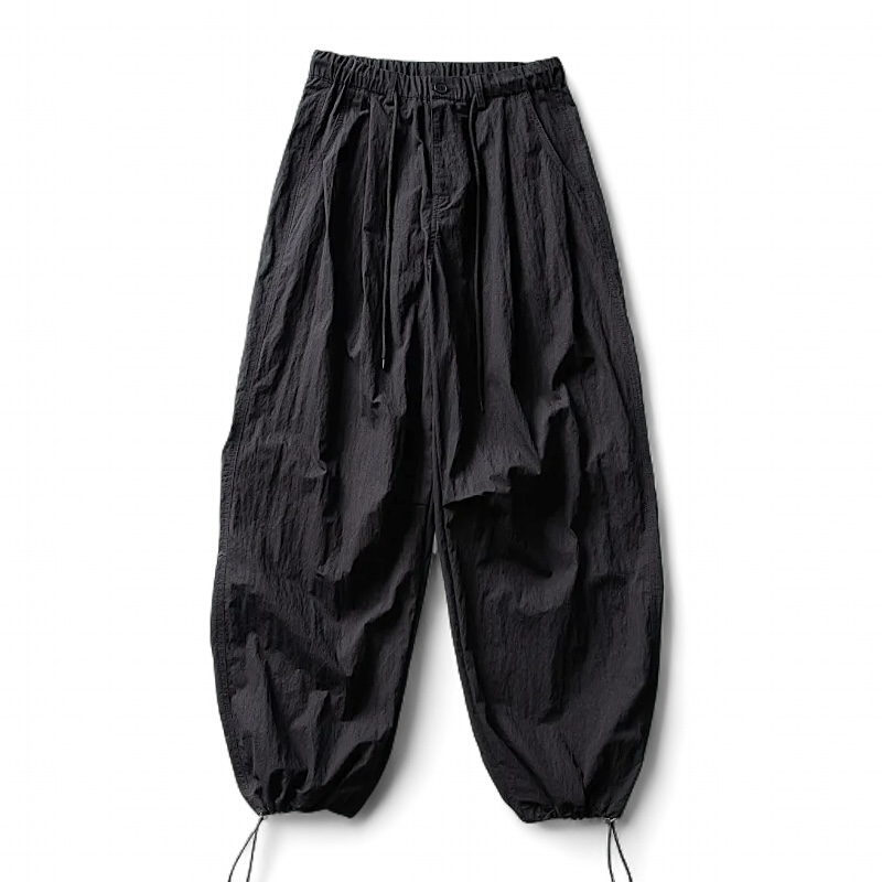 Crinkle hiking joggers