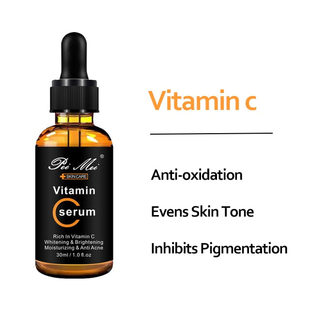 Skincare Products Vitamin C Facial Serum Brighten Skin Lighten Spots Skin Care Products 30ml