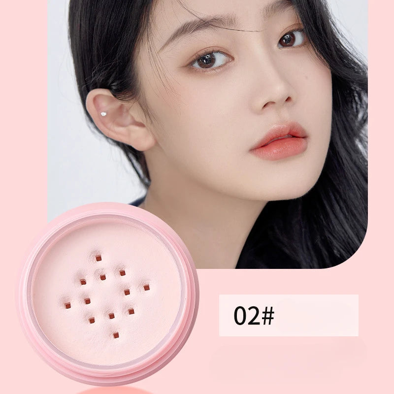 Face Loose Powder Makeup Oil-control Long Lasting Waterproof Cosmetic Face Powder Translucent Professional Lasting Makeup