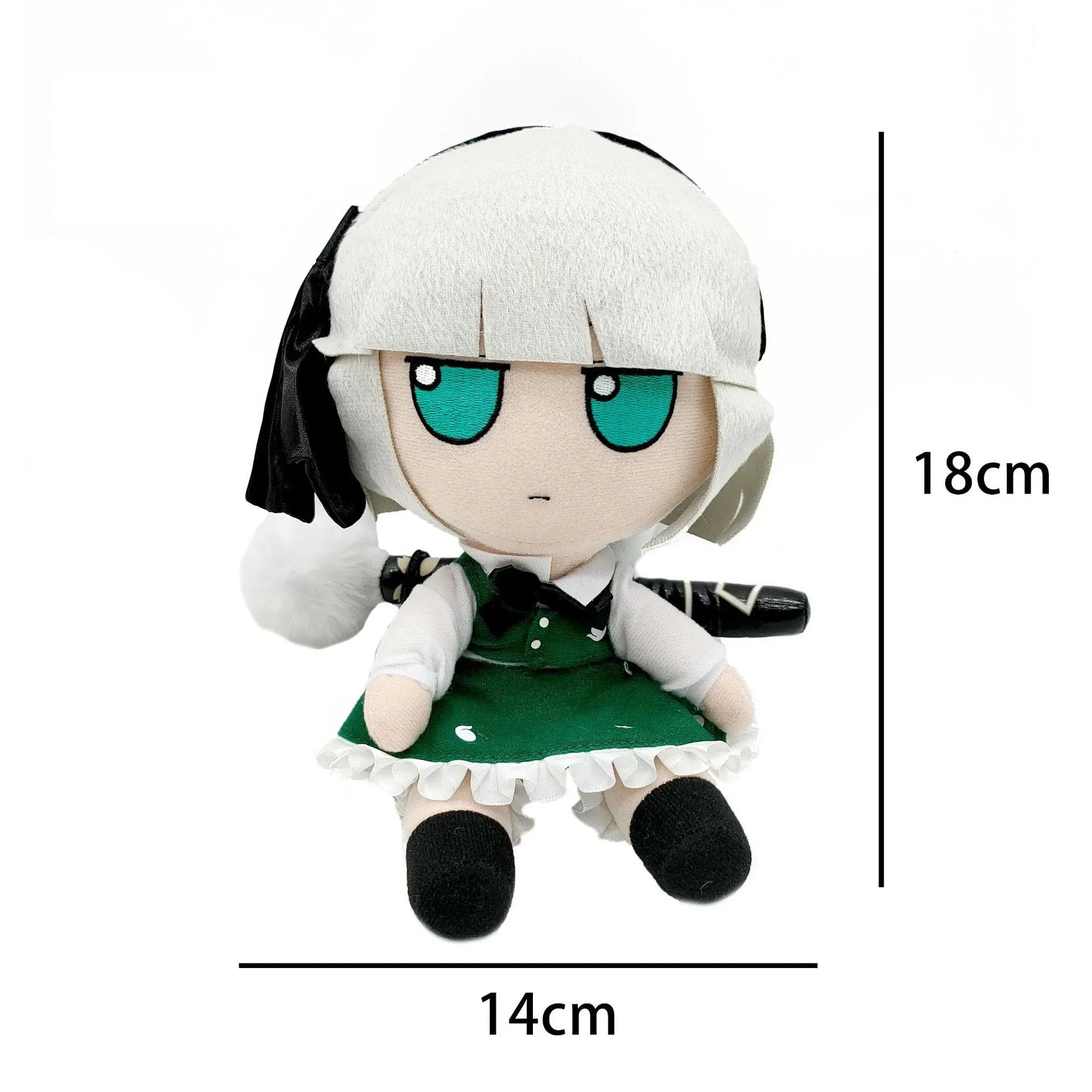 Yorigami Shion Fumo Plush Toy TouHou Project 20cm Sitting Soft Doll Kawaii Plushie Figurine Kids Fans Birthday Christmas Gifts