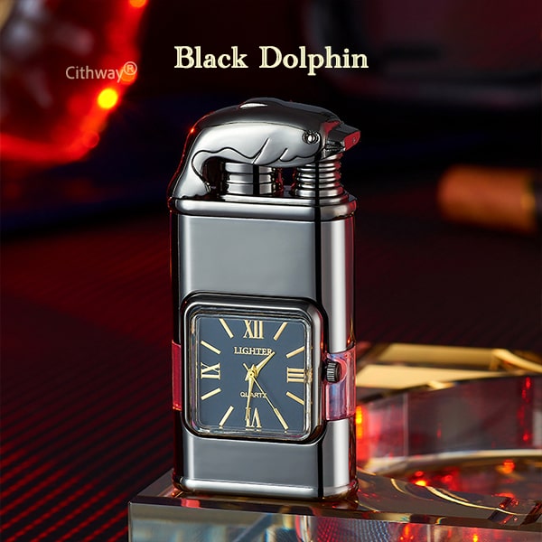 Cithway® Windproof Dual-Flame Vintage Watch Lighter
