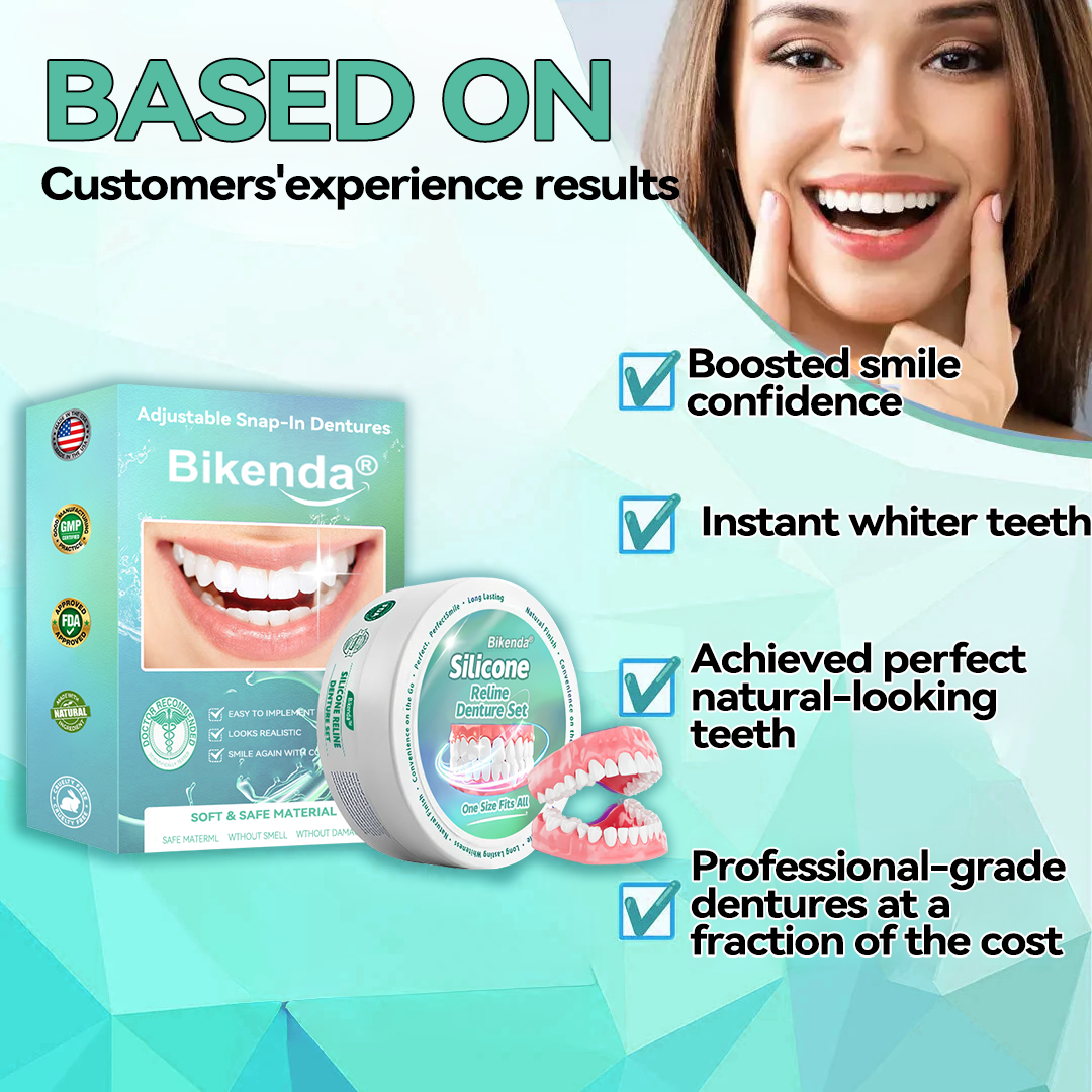 𝐁𝐢𝐤𝐞𝐧𝐝𝐚® 𝐒𝐢𝐥𝐢𝐜𝐨𝐧𝐞 𝐑𝐞𝐥𝐢𝐧𝐞 𝐃𝐞𝐧𝐭𝐮𝐫𝐞 𝐒𝐞𝐭 🍀(🦷𝐋𝐢𝐦𝐢𝐭𝐞𝐝 𝐭𝐢𝐦𝐞 𝐝𝐢𝐬𝐜𝐨𝐮𝐧𝐭 𝐋𝐚𝐬𝐭 𝟑𝟎 𝐦𝐢𝐧𝐮𝐭𝐞𝐬🦷)🍀