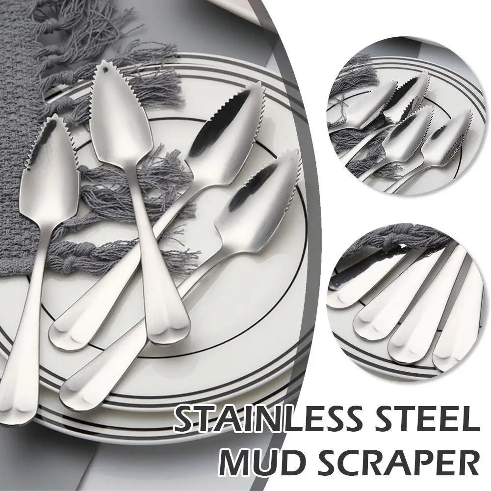 Stainless Steel Tea Spoon Home Grapefruit Ice Cream Dessert Spoon Serrated Edge Fruit Coffee Stirring Spoons